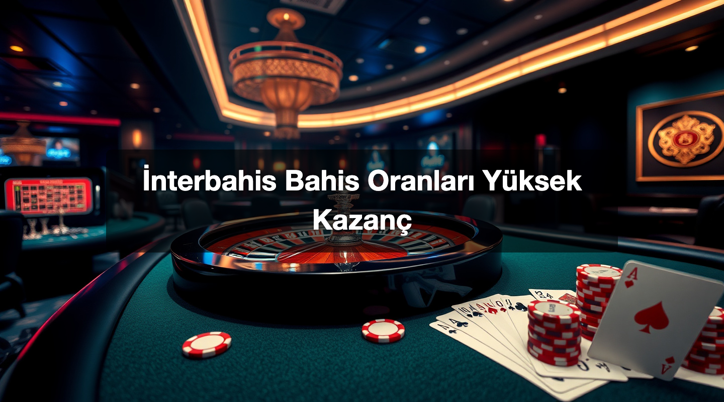 İnterbahis Bahis Oranları Yüksek Kazanç